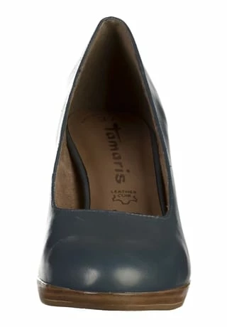 Tamaris Pumps Blau 5 Tamaris Pumps Blau – Bild 3