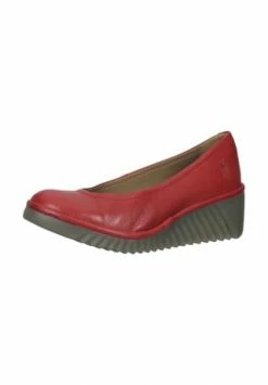 Fly London Leder Pumps Rot