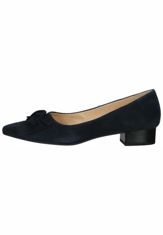 PETER KAISER Veloursleder Pumps Dunkelblau 4 PETER KAISER Veloursleder Pumps Dunkelblau – Bild 2