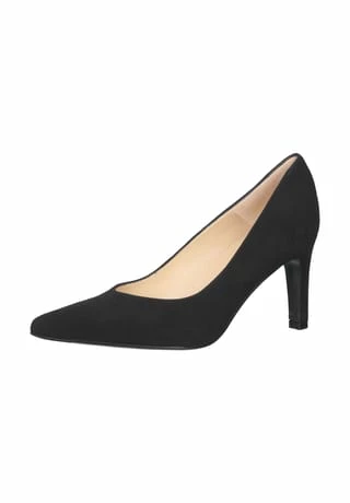 PETER KAISER Veloursleder Pumps Schwarz 3 PETER KAISER Veloursleder Pumps Schwarz