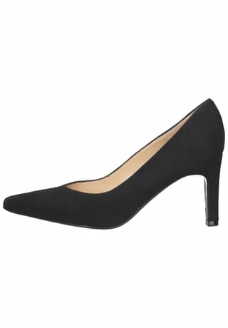 PETER KAISER Veloursleder Pumps Schwarz 4 PETER KAISER Veloursleder Pumps Schwarz – Bild 2