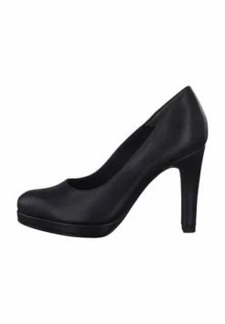 Tamaris Pumps, Pfennigabsatz, Uni, Für Damen BLACK MATT