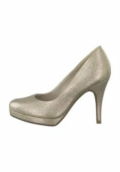 Tamaris Pumps, Metallic-Optik, Plateauabsatz, Für Damen GOLD GLAM -Peter Kaiser Shop unnamed file 1453