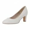Tamaris Pumps, Leder-Optik, Blockabsatz, Für Damen IVORY MATT -Peter Kaiser Shop unnamed file 1469