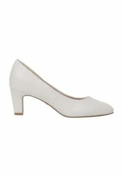 Tamaris Pumps, Leder-Optik, Blockabsatz, Für Damen IVORY MATT -Peter Kaiser Shop unnamed file 1473