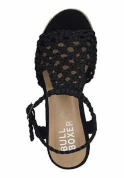 BULLBOXER Textil Sandalen Schwarz/ Beige -Peter Kaiser Shop unnamed file 1479