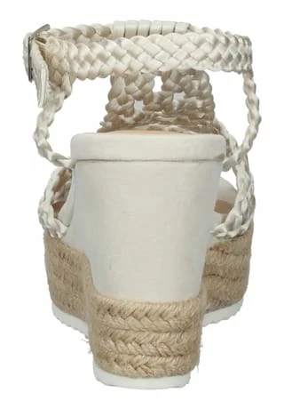 BULLBOXER Textil Sandalen Gold/ Beige 7 BULLBOXER Textil Sandalen Gold/ Beige – Bild 5