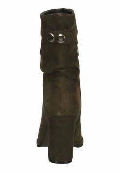 STEVEN NEW YORK Veloursleder Stiefelette Khaki -Peter Kaiser Shop unnamed file 1527