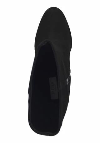 STEVEN NEW YORK Veloursleder Stiefel Schwarz 8 STEVEN NEW YORK Veloursleder Stiefel Schwarz – Bild 6