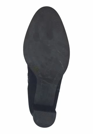 STEVEN NEW YORK Veloursleder Stiefel Schwarz 9 STEVEN NEW YORK Veloursleder Stiefel Schwarz – Bild 7