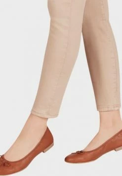 Tamaris Ballerinas, Uni, Obermaterial Leder, Dezenter Gummizug, Für Damen Cognac -Peter Kaiser Shop unnamed file 168