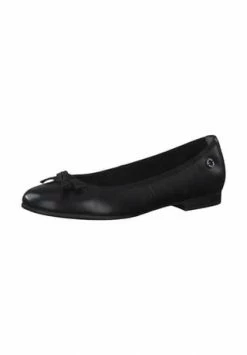 S.Oliver Leder Ballerinas Schwarz