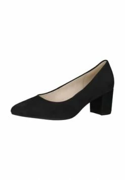 Gabor® Veloursleder Pumps Schwarz