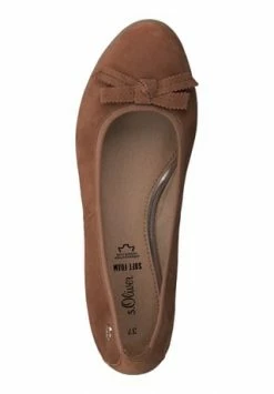 S.Oliver Leder Ballerinas Cognac -Peter Kaiser Shop unnamed file 184