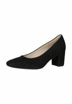 Gabor® Veloursleder Pumps Schwarz