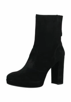 NeroGiardini Veloursleder Stiefelette Schwarz