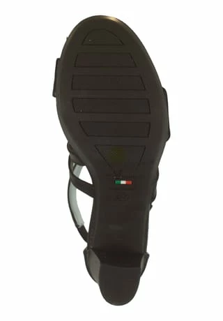 NeroGiardini Leder Sandalen Schwarz 9 NeroGiardini Leder Sandalen Schwarz – Bild 7