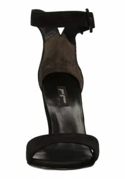 Paul Green Veloursleder Sandalen Schwarz -Peter Kaiser Shop unnamed file 2268