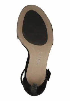 Paul Green Veloursleder Sandalen Schwarz -Peter Kaiser Shop unnamed file 2272