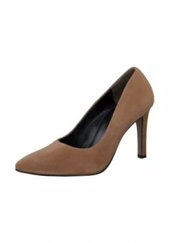 Paul Green Leder Pumps Cognac