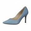Hōgl Glattleder Pumps Hellblau