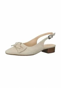 PETER KAISER Veloursleder Ballerinas Sand