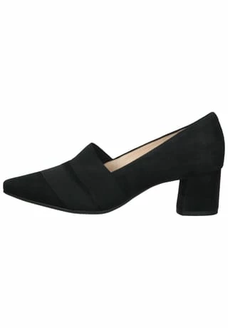 Hōgl Veloursleder Pumps Schwarz 4 Hōgl Veloursleder Pumps Schwarz – Bild 2