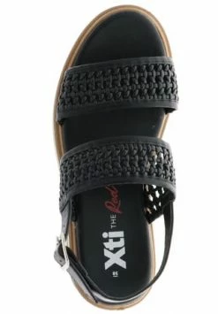 Xti® Damen Sandaletten Sandalen Riemen Plateau Slingback Schwarz Schwarz 15 Xti® Damen Sandaletten Sandalen Riemen Plateau Slingback Schwarz Schwarz -Peter Kaiser Shop unnamed file 2485