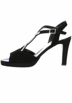 ViSTA Damen Glitzer Sandaletten Schwarz Schwarz -Peter Kaiser Shop unnamed file 2490