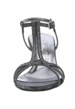 ViSTA Damen Glitzer Sandaletten Schwarz/silber Schwarz -Peter Kaiser Shop unnamed file 2496