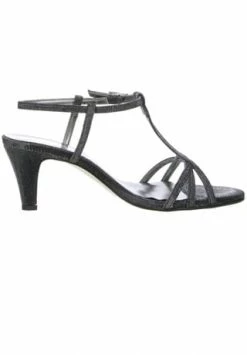 ViSTA Damen Glitzer Sandaletten Schwarz/silber Schwarz -Peter Kaiser Shop unnamed file 2498