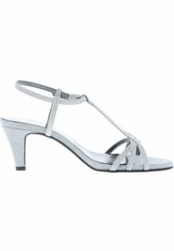 ViSTA Damen Glitzer Sandaletten Silber Silber -Peter Kaiser Shop unnamed file 2505