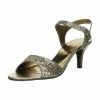 ViSTA Damen Sandaletten Riemen Glitzeroptik Bronze Bronze -Peter Kaiser Shop unnamed file 2514