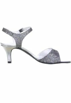 ViSTA Damen Sandaletten Riemen Glitzeroptik Silber Silber -Peter Kaiser Shop unnamed file 2526