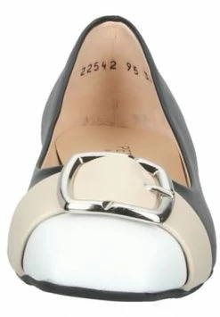 PETER KAISER Leder Ballerinas Weiß/ Schwarz -Peter Kaiser Shop unnamed file 255