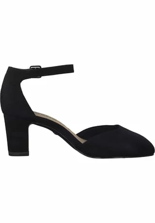 Tamaris Pumps, Verstellbares Riemchen, Blockabsatz, Für Damen BLACK 4 Tamaris Pumps, Verstellbares Riemchen, Blockabsatz, Für Damen BLACK – Bild 2