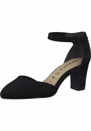 Tamaris Pumps, Verstellbares Riemchen, Blockabsatz, Für Damen BLACK 6 Tamaris Pumps, Verstellbares Riemchen, Blockabsatz, Für Damen BLACK – Bild 4