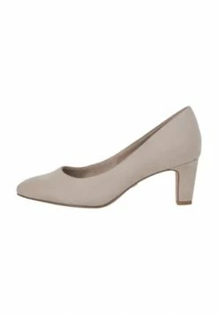 Tamaris Pumps, Leder-Optik, Blockabsatz, Für Damen IVORY -Peter Kaiser Shop unnamed file 2829