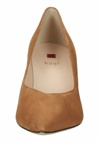 Hōgl Pumps, Leder, Pfennigabsatz, Für Damen CAMEL 4 Hōgl Pumps, Leder, Pfennigabsatz, Für Damen CAMEL – Bild 3