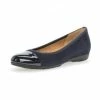 Gabor® Veloursleder Ballerinas Dunkelblau -Peter Kaiser Shop unnamed file 288