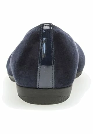Gabor® Veloursleder Ballerinas Dunkelblau 7 Gabor® Veloursleder Ballerinas Dunkelblau – Bild 5
