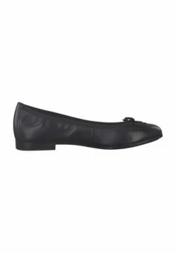 Tamaris Ballerinas, Blockabsatz, Schleifchen, Leder, Für Damen Schwarz -Peter Kaiser Shop unnamed file 307