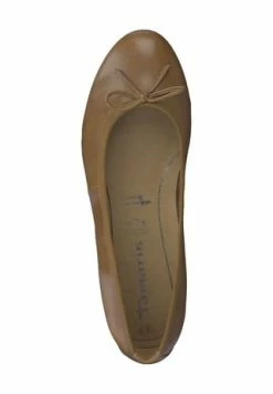 Tamaris Ballerinas, Blockabsatz, Schleifchen, Für Damen Braun -Peter Kaiser Shop unnamed file 314