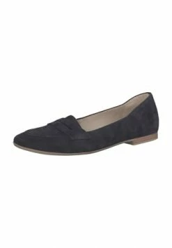 Tamaris Ballerinas, Leder, Blockabsatz, Riemen, Für Damen NAVY