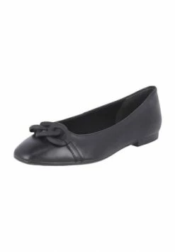 Tamaris Ballerinas, Leder, Für Damen BLACK LEATHER