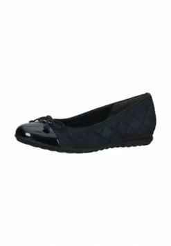 Gabor® Veloursleder/Textil Ballerinas Dunkelblau