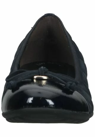 Gabor® Veloursleder/Textil Ballerinas Dunkelblau 5 Gabor® Veloursleder/Textil Ballerinas Dunkelblau – Bild 3