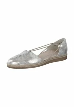Paul Green Leder Ballerinas Metallic