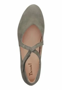 Think! Veloursleder Ballerinas Grün 14 Think! Veloursleder Ballerinas Grün -Peter Kaiser Shop unnamed file 753