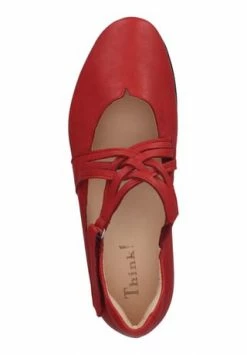 Think! Leder Ballerinas Rot 14 Think! Leder Ballerinas Rot -Peter Kaiser Shop unnamed file 774